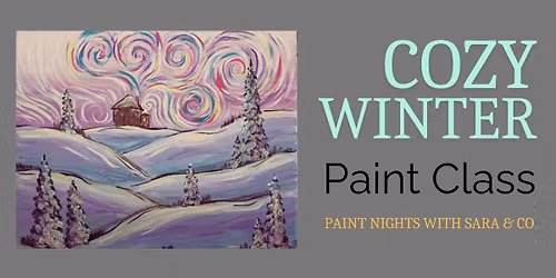 Cozy Winter Paint Night