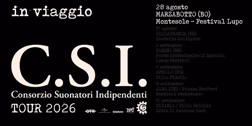 LUPO 2026 - 28\/29\/30 agosto