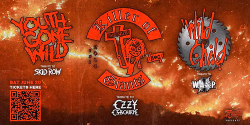 Tributes Ozzy Osbourne, Skid Row & WASP, live in West Chicago at The WC Social Club!