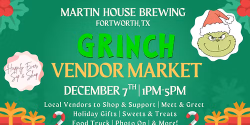Fort Worth Grinch Holiday Vendor Market