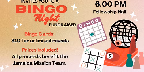 Bingo Night Fundraiser