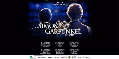 \u201eTHE SIMON & GARFUNKEL STORY\u201d W POLSCE \u2013 2026 Bydgoszczy, Hala Arena 