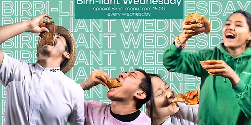 Birri-liant Wednesday at H\u00e9ctor! 