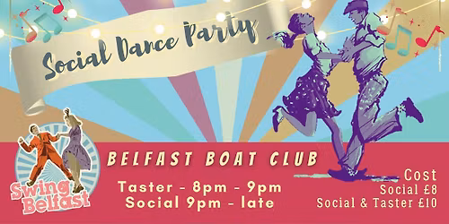 Swing Belfast Saturday Social 25th April 2026
