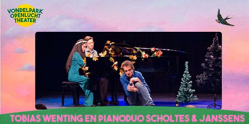 Tobias Wenting en Pianoduo Scholtes & Janssens | Theaterconcert Peter & de Wolf (4+)
