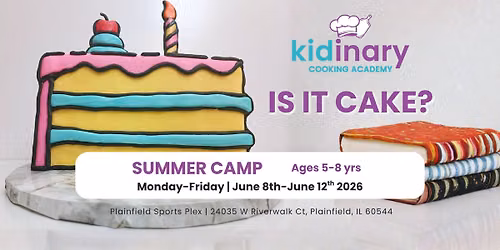 Baking Illusions : Is It Cake? Inspired Cake (Ages 5-8)
