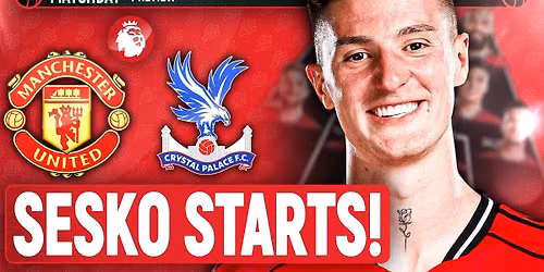 Crystal Palace vs Manchester United at Selhurst Park Stadium
