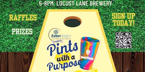 Pints with a Purpose & Cornhole Tournament