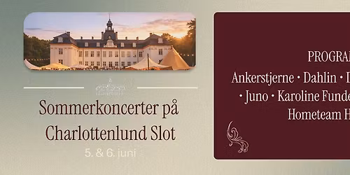 Sommerkoncerter p\u00e5 Charlottenlund Slot