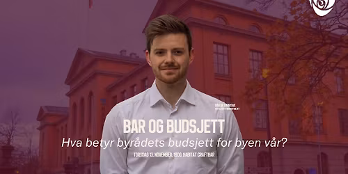 BAR OG BUDSJETT: Hva betyr byr\u00e5dets forslag for byen v\u00e5r?
