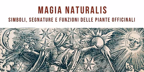 Corso Magia Naturalis. Simboli, segnature e funzione delle piante officinali con Daniele Palmieri