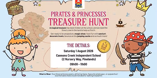 Pirates & Princesses Treasure Hunt 2026