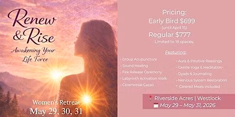 Renew & Rise \u2013 Awaken Your Lifeforce