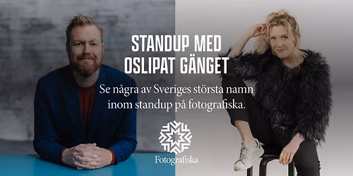 Standup x Oslipat \u2013 Kristoffer Appelquist & Josefin Sonck