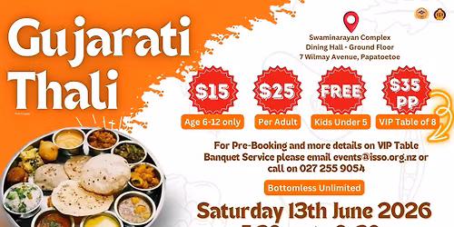 Gujarati Thali Night 2026 | Bottomless Unlimited Feast at Swaminarayan Complex