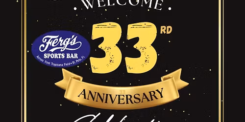 FERG'S SPORTS BAR 33YR ANNIVERSARY PARTY WITH THE SHAKES SOCIETY!!