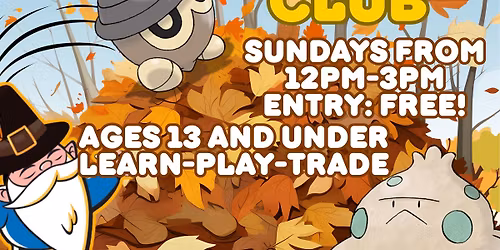 Pok\u00e9mon Club at Gnome Games Appleton North