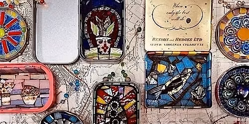 Micro - Mosaic in a Tin Workshop with Athena Jane Churchill