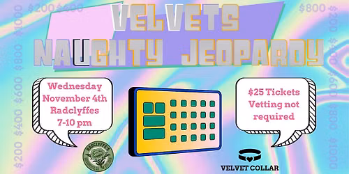 Naughty Jeopardy Game Night