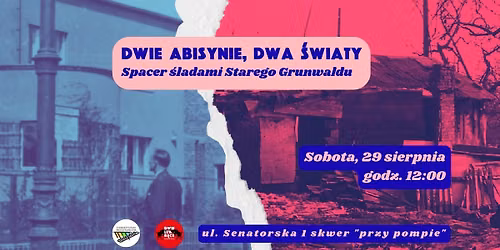 Dwie Abysynie, dwa \u015bwiaty. Spacer \u015bladami Starego Grunwaldu.