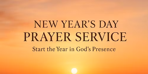 New Year's Day Prayer Service