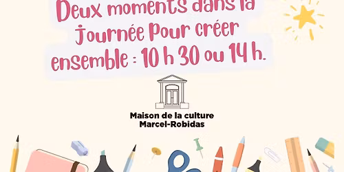 Atelier parents-enfants gratuit