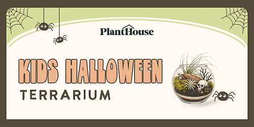 Kid's Halloween Terrarium Workshop