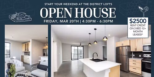 The District Lofts Open House! 