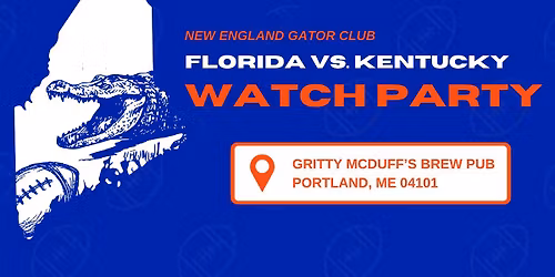 PORTLAND, ME - UF vs. Kentucky Football Watch Party