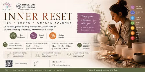 Gu\u012b Q\u00ec \u2014 Tea Meditation & Sound Bath Experience