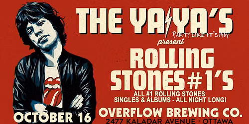 The YA-YA's - Rolling Stones #1's
