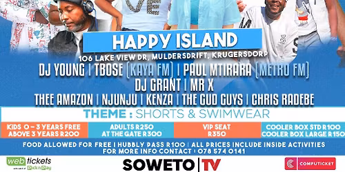 Mzansi Happy Island Christmas Party \ud83e\udd73