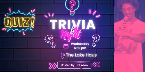Wednesday Trivia Night at the LakeHaus
