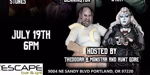 Creepy Critters Horror Show At Escape Bar & Grill