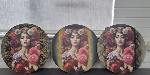 Decoupage Workshop - Personalised Platters