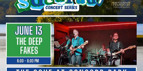 Second Saturday Concert Series - The Deep Fakes