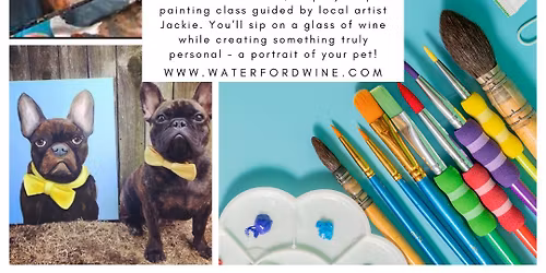 Paint & Sip: Paint Your Pet Edition!