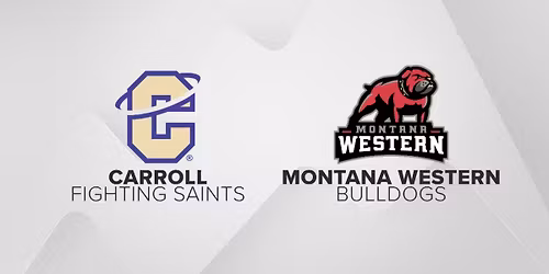 Carroll College Fighting Saints vs. Montana Western Bulldogs