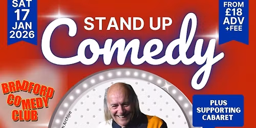 Bradford Comedy Club Presents The Legendary Mick Miller