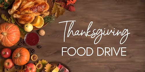 Thanksgiving food drive! 