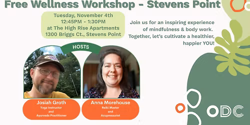 Free Adaptive Wellness Workshop - Stevens Point