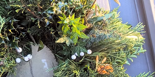 26th Nov, Natural Christmas Wreath Workshop