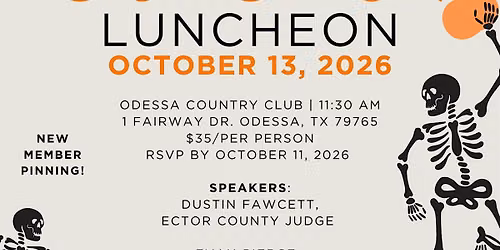 PAR ANNUAL MEETING | OCTOBER LUNCHEON
