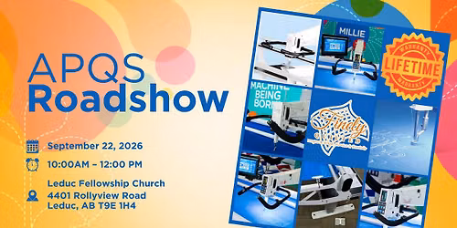 APQS Road Show \u2013 Longarm Experience
