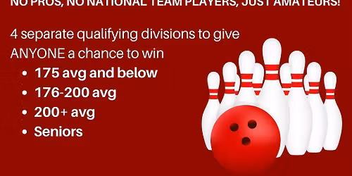 English Amateur Bowling Tour \u00a32000 1ST PLACE!