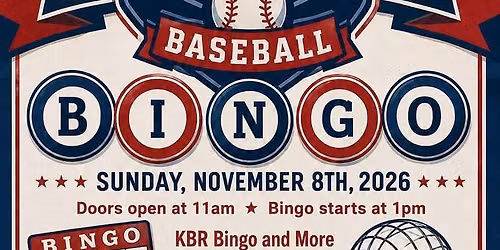 Clinton County Legends Baseball Bingo Fundraiser