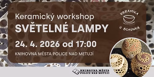 Sv\u011bteln\u00e9 lampy - keramick\u00fd worskhop