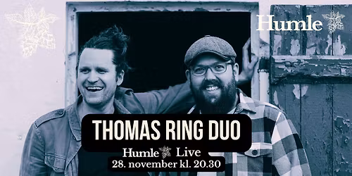HUMLE LIVE\ud83c\udfb8 \/\/ Thomas Ring DUO