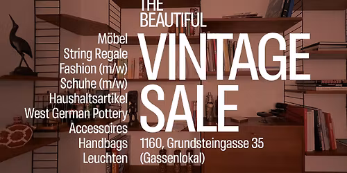 THE BEAUTIFUL VINTAGE SALE 3