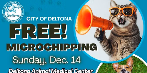 Free Pet Microchipping Day - For Deltona Residents